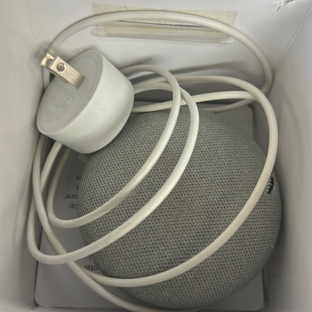 I am selling a Google home mini